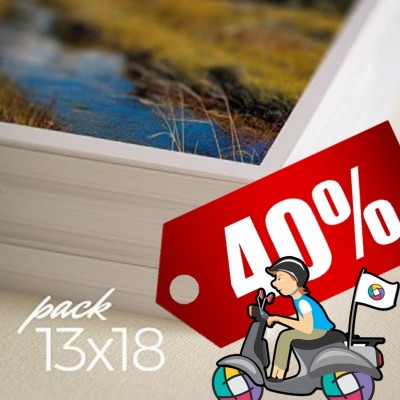 Pack 50 fotos 13x18 40 % Off + Envío sin cargo